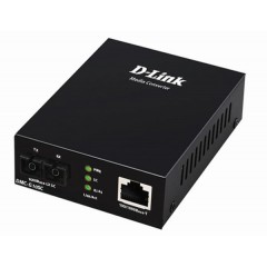 Медиаконвертер D-Link DMC-G10SC/A1A, 1000BASE-T to 1000BASE-LX