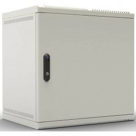 Шкаф коммутационный ЦМО (ШРН-12.480.1) настенный 12U 600x480мм пер.дв.стал.лист несъемн.бок.пан. 100кг серый 425мм 17.5кг 180град. 632мм ШРН-12.480.1