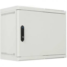 Шкаф коммутационный ЦМО (ШРН-9.300.1) настенный 9U 600x300мм пер.дв.металл несъемн.бок.пан. направл.под закл.гайки 100кг серый 250мм 12кг 180град. 479мм IP20 сталь ШРН-9.300.1