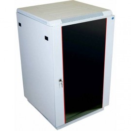 Шкаф коммутационный ЦМО (ШТК-М-22.6.10-1ААА) напольный 22U 600x1000мм пер.дв.стекл задн.дв.стал.лист 2 бок.пан. направл.под закл.гайки 600кг серый 855мм 73кг 180град. 1140мм ШТК-М-22.6.10-1ААА