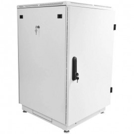 Шкаф коммутационный ЦМО (ШТК-М-27.6.6-3ААА) напольный 27U 600x600мм пер.дв.металл задн.дв.стал.лист 2 бок.пан. 600кг белый 455мм 63.2кг 180град. 1360мм ШТК-М-27.6.6-3ААА
