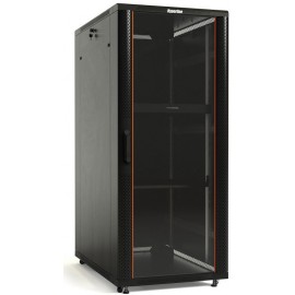 Шкаф серверный Hyperline TTB-2266-AS-RAL9004 22U 600x600мм