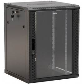 Шкаф серверный Hyperline TWB-0966-GP-RAL9004 9U 600x600мм