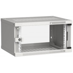 Шкаф монтажный ITK LINEA WE LWE3-06U64-GF 6U 600х450мм