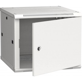Шкаф коммутационный ITK Linea W (LWR3-09U66-MF) настенный 9U 600x600мм пер.дв.металл 2 бок.пан. направл.под закл.гайки 90кг серый 500мм 200град. 600мм IP20 IK10 сталь LWR3-09U66-MF