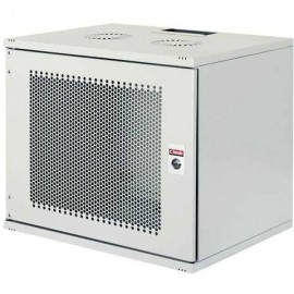 Шкаф коммутационный Lande NetBox Soho (LN-SH09U5460-LG-F0-3) настенный 9U 540x600мм пер.дв.металл задн.дв.стал.лист несъемн.бок.пан. направл.под закл.гайки 80кг серый 12.7кг 460мм IP20 сталь LN-SH09U5460-LG-F0-3