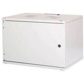 Шкаф коммутационный Lande NetBox Soho (LN-SH12U5440-BL-F0-2) настенный 12U 540x400мм пер.дв.металл задн.дв.стал.лист несъемн.бок.пан. направл.под закл.гайки 80кг черный 310мм 13.2кг 595мм IP20 сталь LN-SH12U5440-BL-F0-2