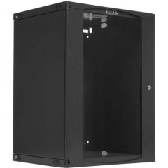 Шкаф коммутационный Lanmaster Next (TWT-CBWNG-15U-6X4-BK) настенный 15U 550x450мм пер.дв.стекл 60кг черный 21.5кг 823мм TWT-CBWNG-15U-6X4-BK