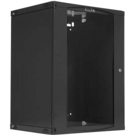 Шкаф коммутационный Lanmaster Next (TWT-CBWNG-15U-6X4-BK) настенный 15U 550x450мм пер.дв.стекл 60кг черный 21.5кг 823мм TWT-CBWNG-15U-6X4-BK