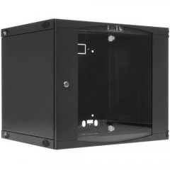 Шкаф коммутационный Lanmaster Next (TWT-CBWNG-9U-6X4-BK) настенный 9U 550x450мм пер.дв.стекл 60кг черный 15.5кг 494мм TWT-CBWNG-9U-6X4-BK