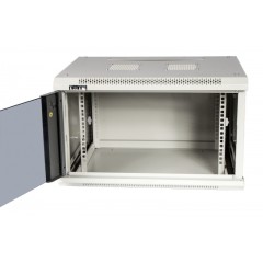 Шкаф коммутационный Lanmaster TWT-CBWPG-6U-6x4-GY 6U 600x400мм