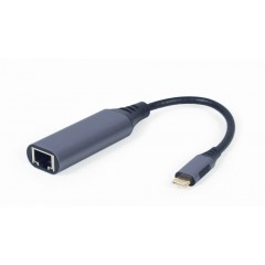 Сетевая карта Gembird/Cablexpert A-USB3C-LAN-01, 1Gbps, USB3.0 Type-C
