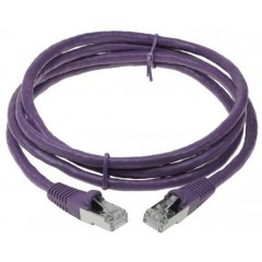 Патч-корд 1.5м, SSTP cat.6a, ACD ACD-LPS6AZ-15P, фиолетовый