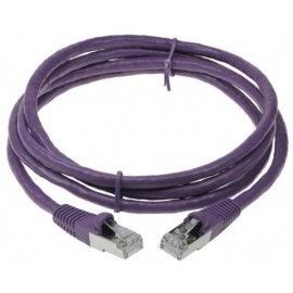 Патч-корд 3м, SSTP cat.6a, ACD ACD-LPS6AZ-30P, фиолетовый