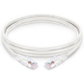 Патч-корд 5м, UTP cat.5e, ACD ACD-LPU5C-50W, белый