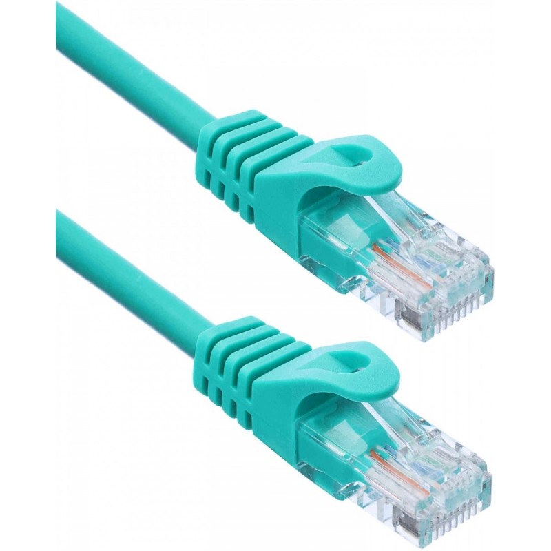 Патч-корд 0.5м, UTP cat.5e, ACD ACD-LPU5E-5DG, зеленый