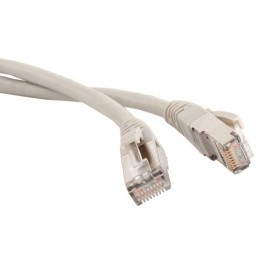 Патч-корд 7м, FTP cat.5e, EPCT SRT4E-M4N-7M/GY, серый