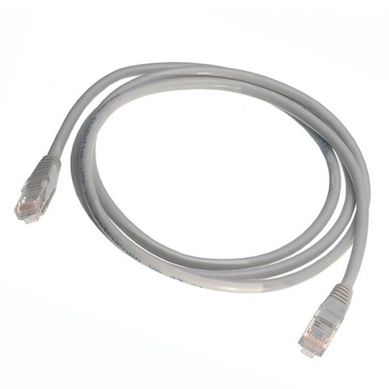 Патч-корд 2м, UTP cat.5e, EPCT URT4E-M4N-2M/GY, серый