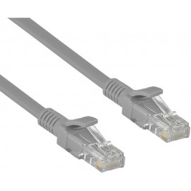 Патч-корд 3м, UTP cat.6, ExeGate UTP-RJ45-RJ45-C6-3M-GY EX272312RUS, серый