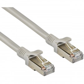 Патч-корд 5м, FTP cat.5e, ExeGate FTP-RJ45-RJ45-C5e-CU-5M-GY EX282000RUS, серый