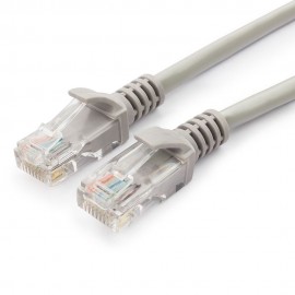 Патч-корд 0.5м, UTP cat.5e, Гарнизон PC-UTP-5e-0.5, серый