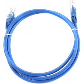 Патч-корд 0.25м, UTP cat.5e, Gembird/Cablexpert PP12-0.25M/B, синий