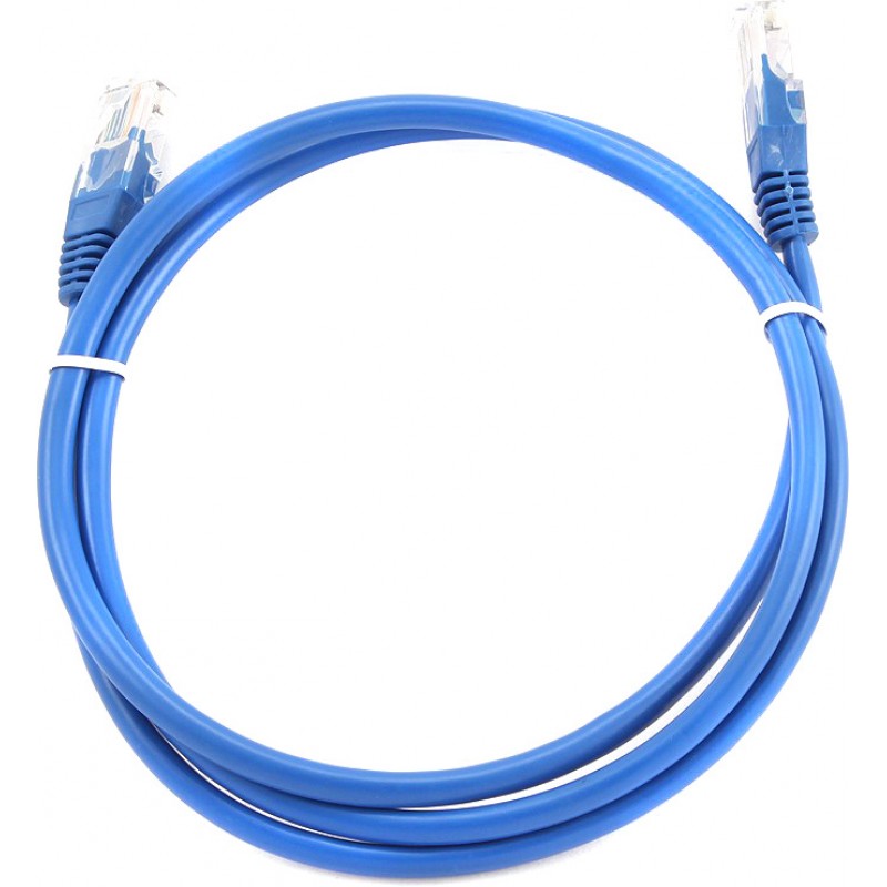 Патч-корд 0.25м, UTP cat.5e, Gembird/Cablexpert PP12-0.25M/B, синий