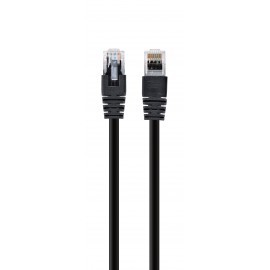 Патч-корд 10м, UTP cat.5e, Gembird/Cablexpert PP12-10M/BK, черный