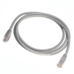 Патч-корд 20м, UTP cat.5e, Gembird/Cablexpert PP12-20M, серый