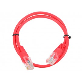 Патч-корд 5м, UTP cat.5e, Gembird/Cablexpert PP12-5M/R, красный