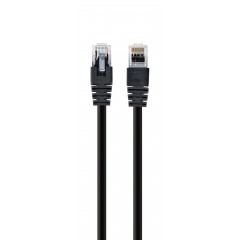 Патч-корд 7.5м, UTP cat.5e, Gembird/Cablexpert PP12-7.5M/BK, черный