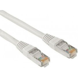 Патч-корд 5м, FTP cat.5e, EPCT SRT4E-M4N-5M/GY, серый