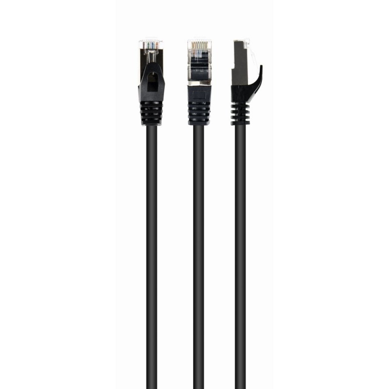 Патч-корд 10м, SSTP cat.6a, Gembird/Cablexpert PP6A-LSZHCU-BK-10M, черный