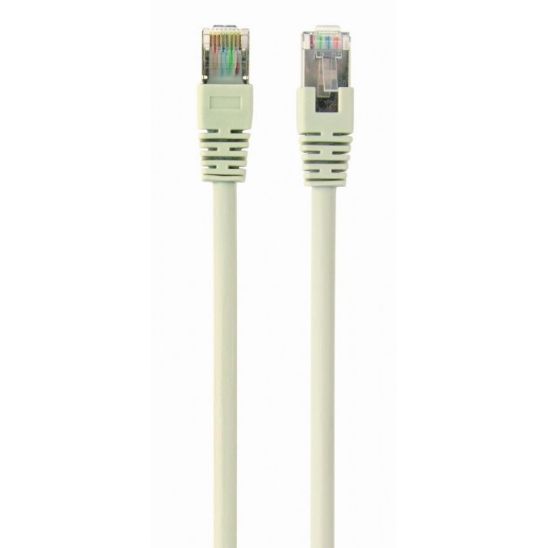 Патч-корд 10м, FTP cat.6, Gembird/Cablexpert PPB6-10M, серый