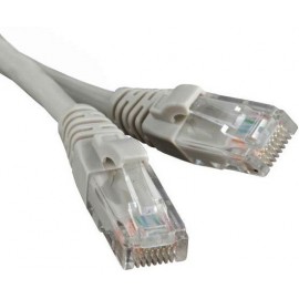 Патч-корд 5м, UTP cat.5e, Hyperline PC-LPM-UTP-RJ45-RJ45-C5e-5M-LSZH-GY, серый
