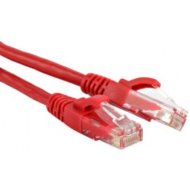 Патч-корд 2м, UTP cat.6, Hyperline PC-LPM-UTP-RJ45-RJ45-C6-2M-LSZH-RD, красный