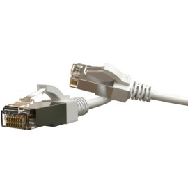 Патч-корд 2м, UTP cat.6a, Hyperline PC-LPT-SFTP-RJ45-RJ45-C6-2M-LSZH-WH, белый