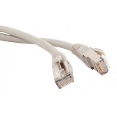 Патч-корд 0.5м, UTP cat.6, Lanmaster TWT-45-45-0.5/6-GY, бандл 10 шт, серый