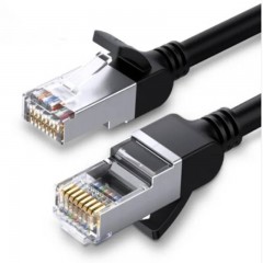 Патч-корд 1.5м, UTP cat.6, Ugreen NW101 60817, черный