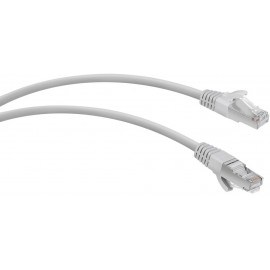 Патч-корд 10м, F/UTP cat.5e, WRline WR-PC-RJ45-FTP-5E-10-GY, серый