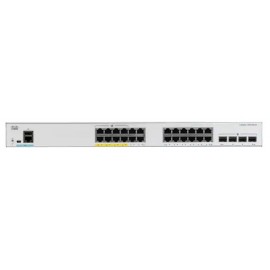 Коммутатор Cisco C1000-24T-4X-L, 24xLAN 1Gbps, 4xSFP+ 10Gbps