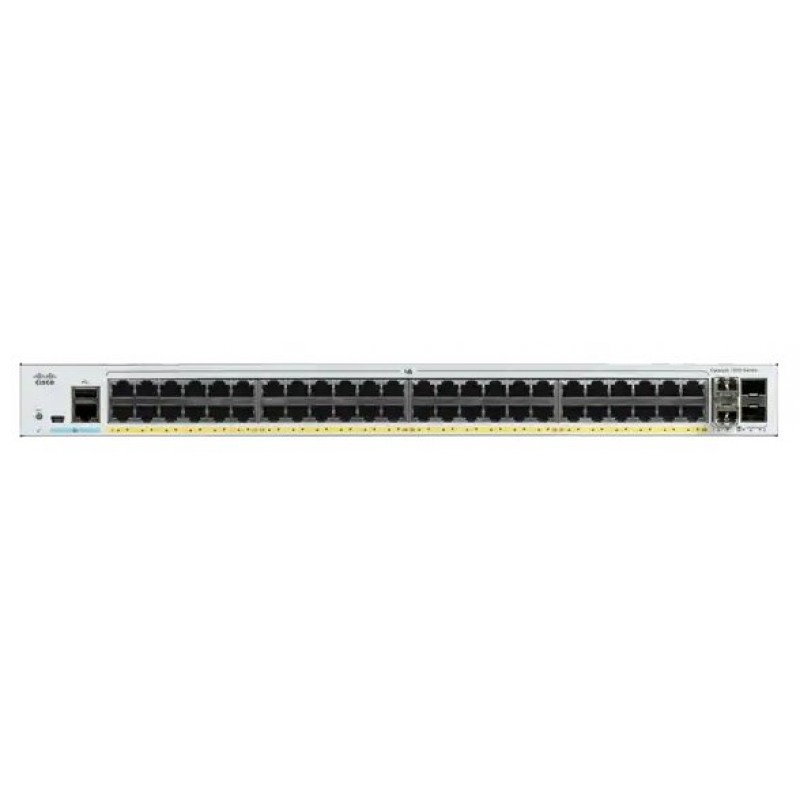 Коммутатор Cisco C1000-48T-4G-L, 48xLAN 1Gbps, 4xSFP 1Gbps