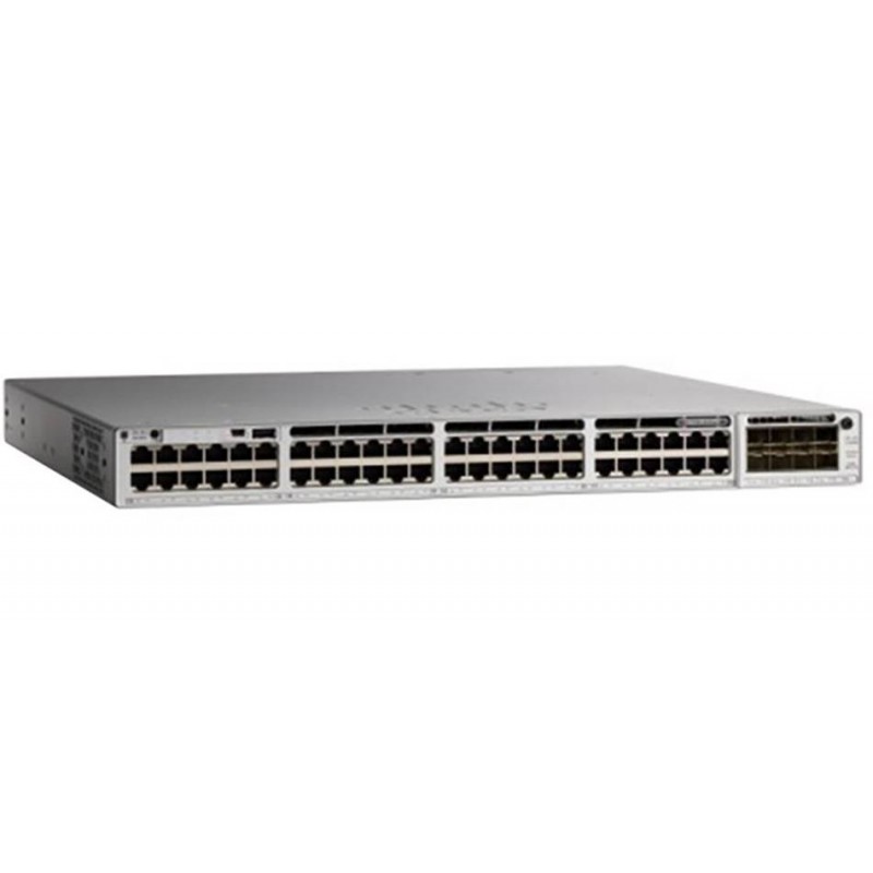 Коммутатор Cisco C9300-48UXM-A, 36xLAN 2.5Gbps, 12xLAN 10Gbps Uplink