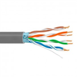 FTP кабель бухта 305м cat.5e 5bites FS5505-305C, серый