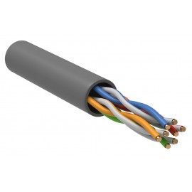 UTP кабель бухта 305м cat.5e ITK GENERICA BC1-C5E04-111-305-G, серый