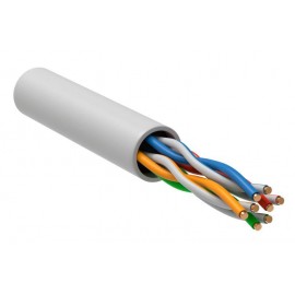 UTP кабель бухта 305м cat.5e ITK GENERICA BC1-C5E04-128-305-G, белый