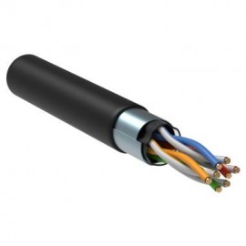 FTP кабель бухта 305м cat.5e ITK GENERICA BC3-C5E04-339-305-G, черный