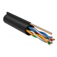 FTP кабель бухта 305м cat.5e ITK GENERICA BC3-C5E04-359-305-G, черный
