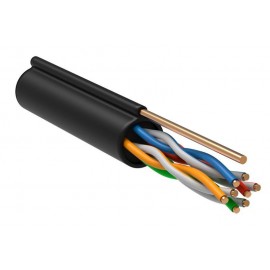FTP кабель бухта 305м cat.5e ITK GENERICA BC3-C5E04-359-305-G, черный