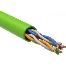 UTP кабель бухта 305м cat.5e ITK LC1-C5E04-122, зеленый